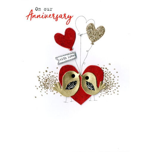 Picture of ON OUR ANNIVERSARY CARD